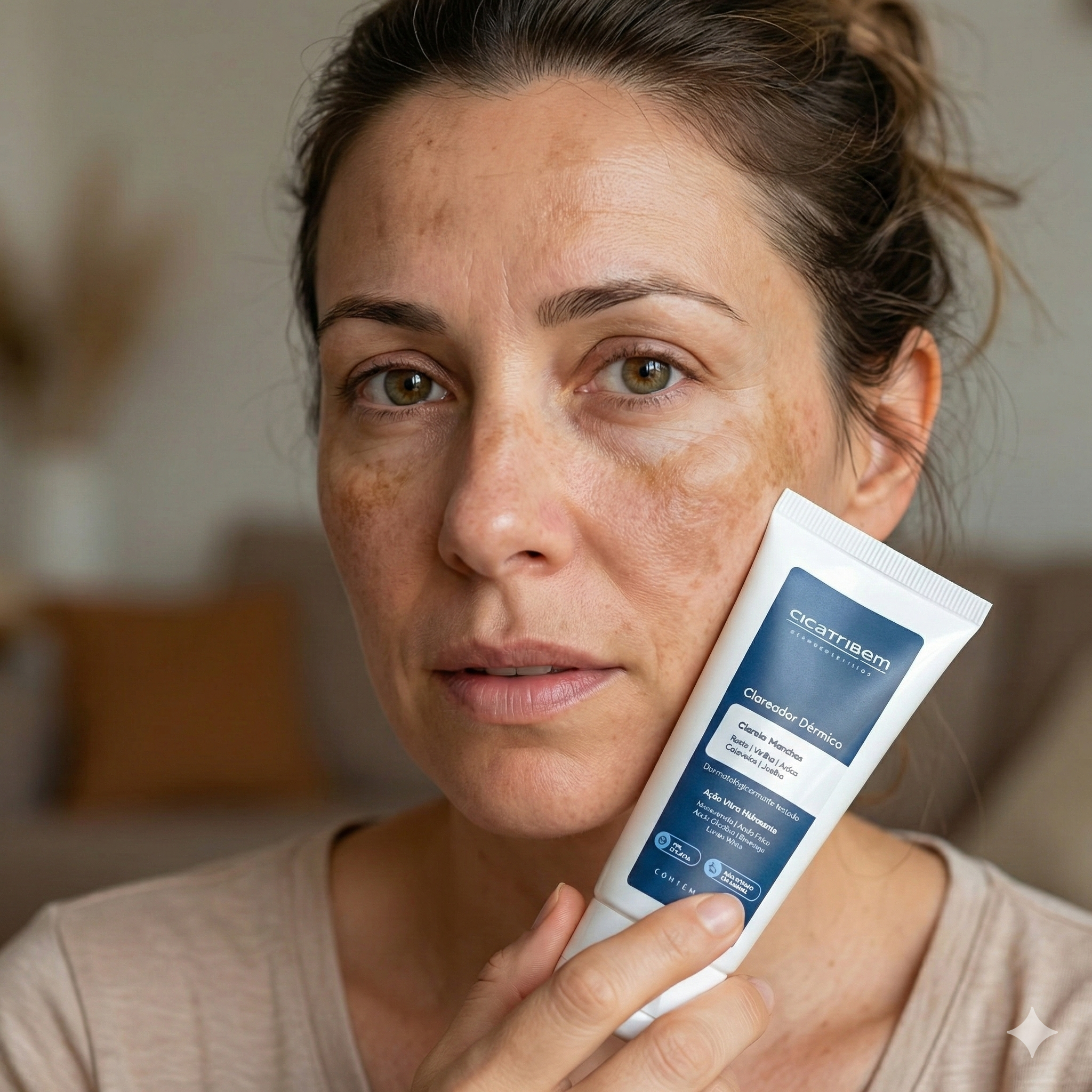 Clareador Melasma Virilha e Axilas 60g - Cicatribem Original