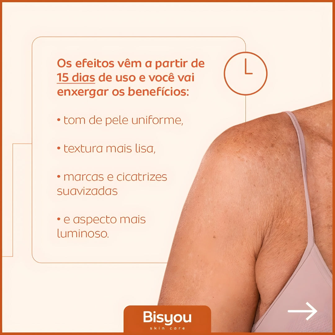 Bio Clareador De Tons Irregulares Bisyou Original