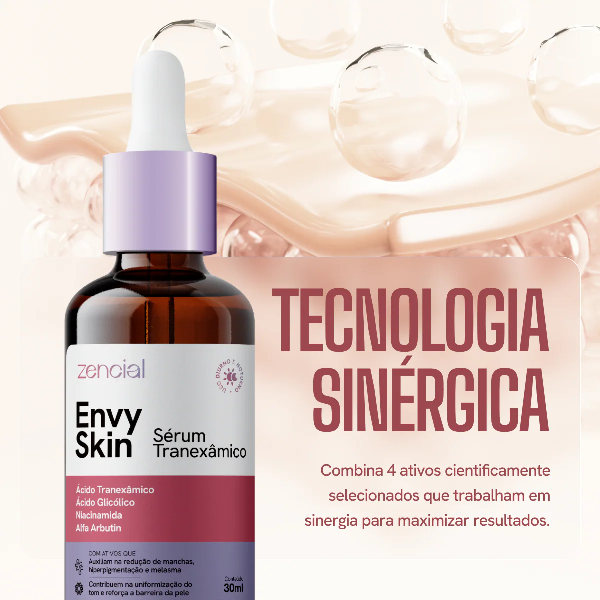 Sérum Clareador Anti-manchas Envy Skin Ácido Original