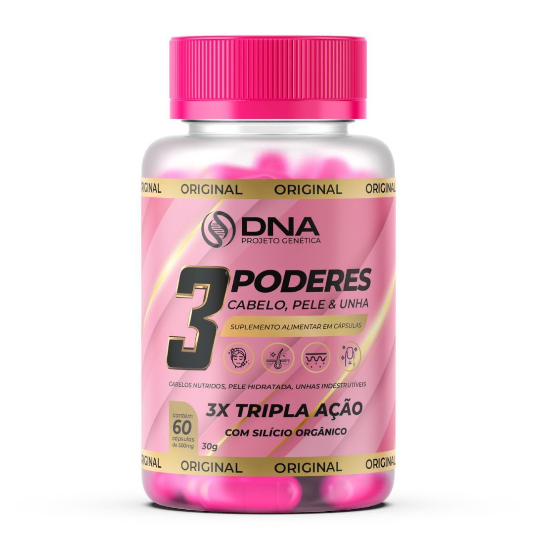 Suplemento para Saúde de Cabelo, Pele, Unha, Ossos e Articulações