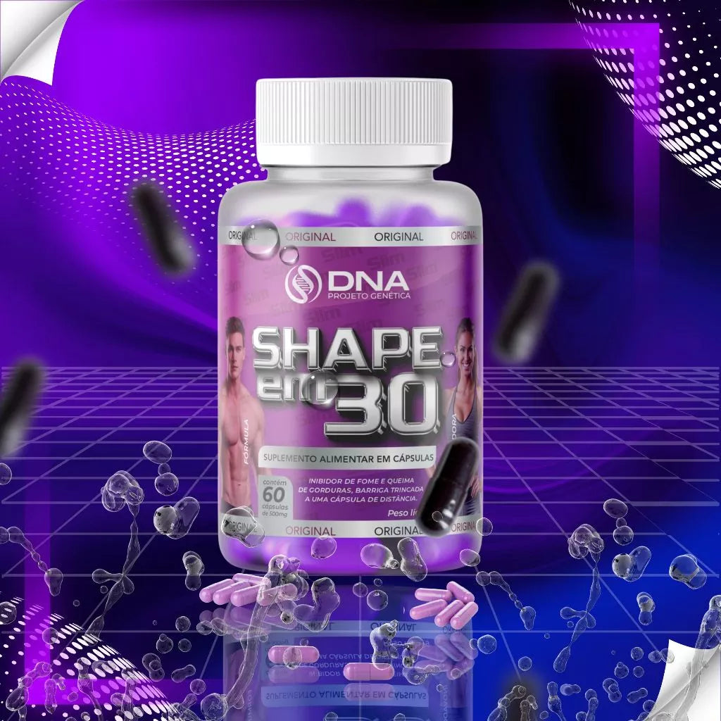 Shape 30 – Suplemento Alimentar para emagrecimento Apoio Nutricional Diário ( Inibidor de Fome )