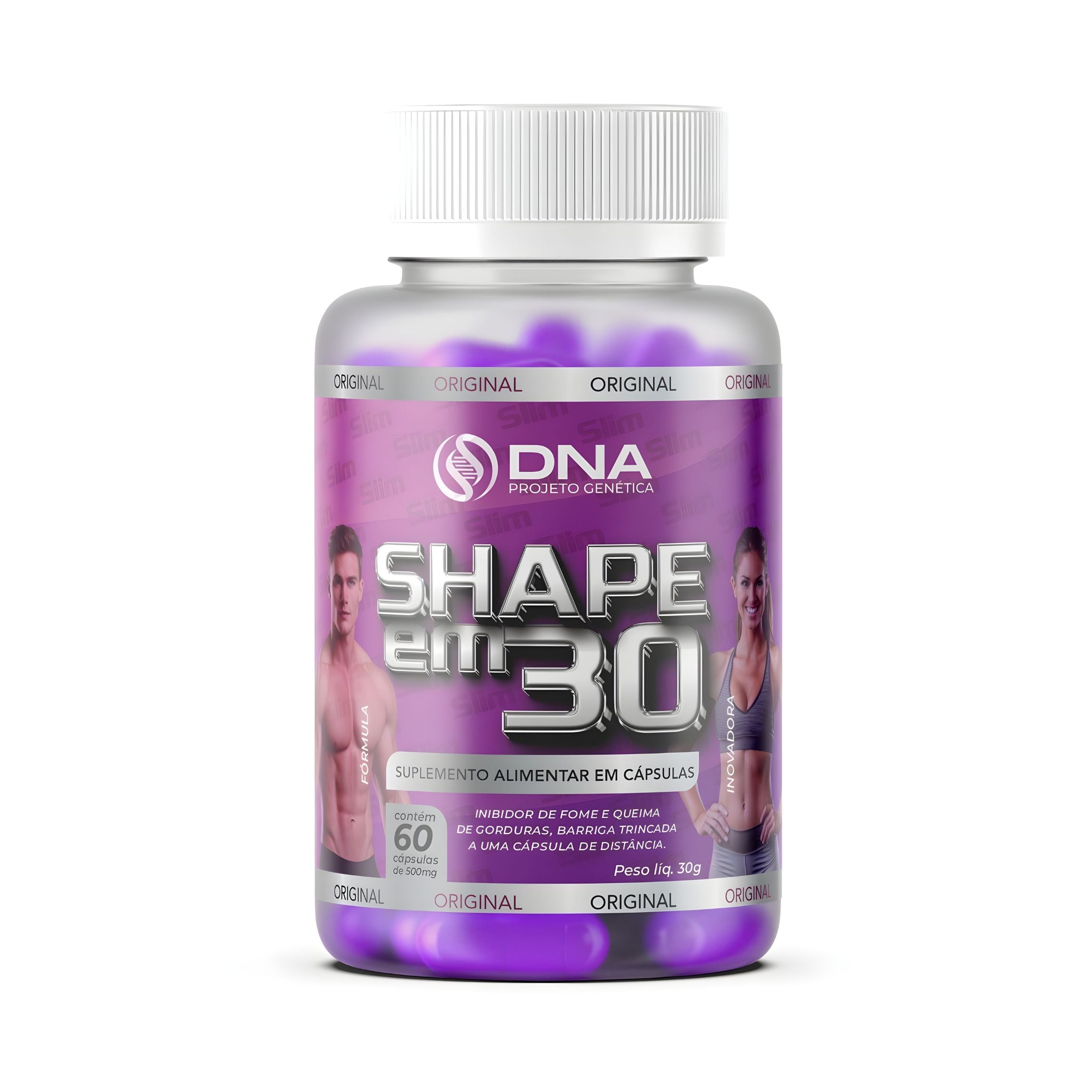 Shape 30 – Suplemento Alimentar para emagrecimento Apoio Nutricional Diário ( Inibidor de Fome )